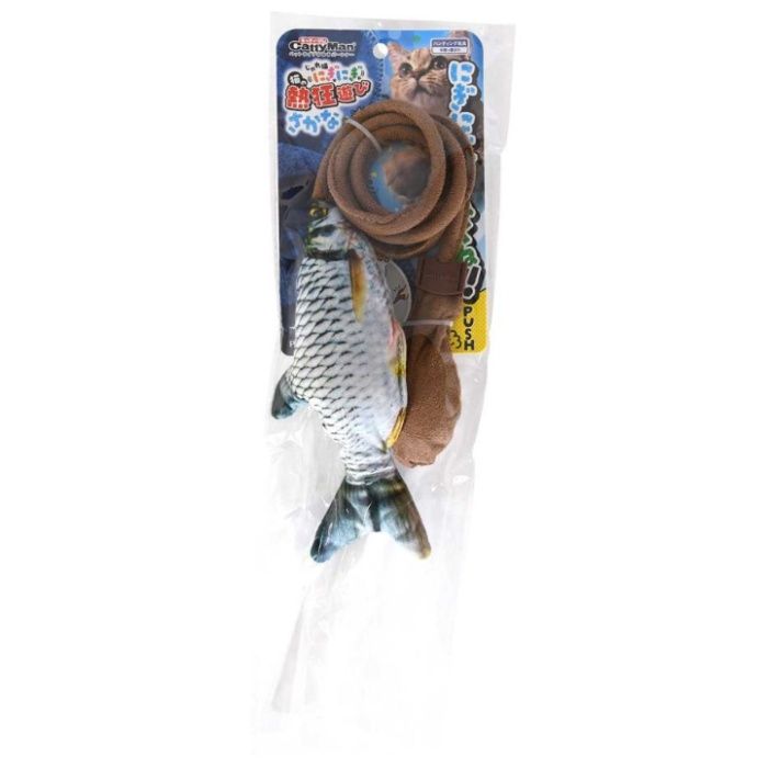 ドギーマン じゃれ猫　にぎにぎ猫の熱狂遊び　さかな