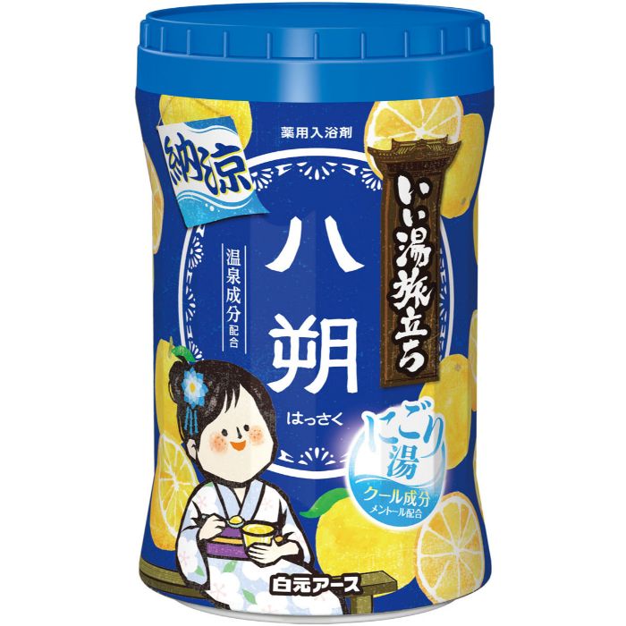 いい湯旅立ちボトル 納涼 八朔の香り 500g