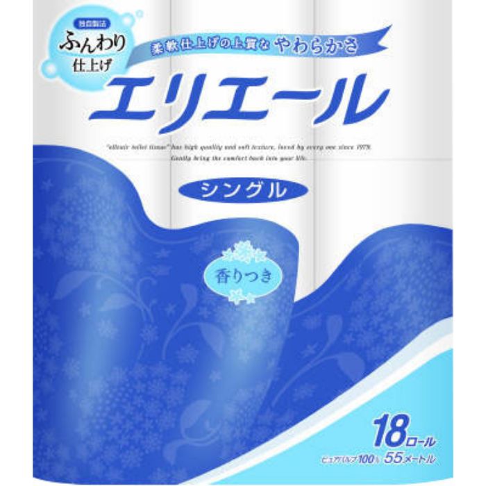 エリエールトイレットティシュー 18R シングル