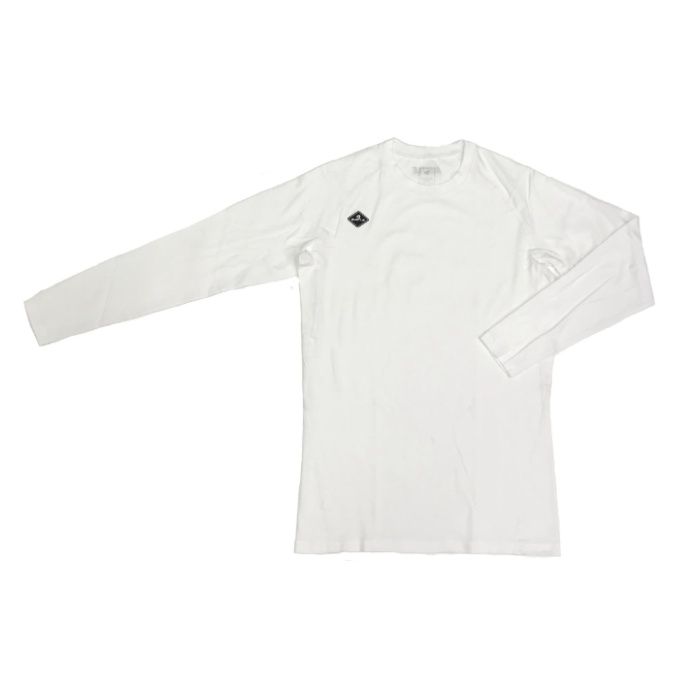 コットンフィッテッド ワークウェア 長袖シャツ LL ホワイト BT4114WTLLの説明画像2