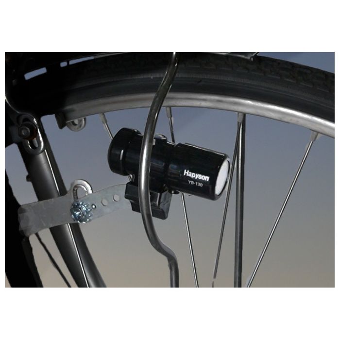 ハピソン充電式スマートランプ ホーク用　YB-130　ブラックの説明画像3