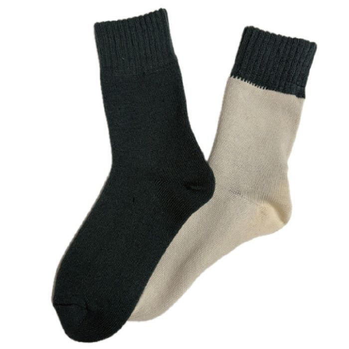 遠赤外線内絹ソックス 婦人2足組の説明画像4