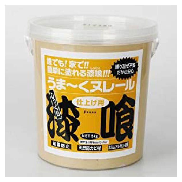 日本プラスター うまーくヌレール 5kg 黄土色 12UN04