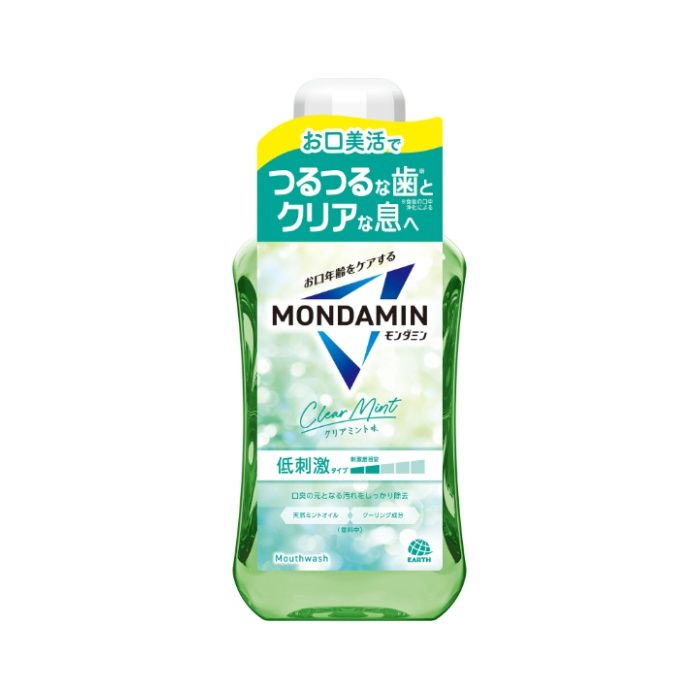 アース製薬 モンダミン クリアミント600mL