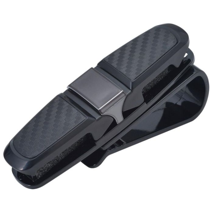 ツインサングラスホルダー カーボン調　W862