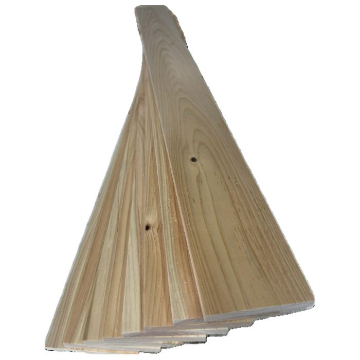 檜板材　B品　8枚入12mm 約75×850mm