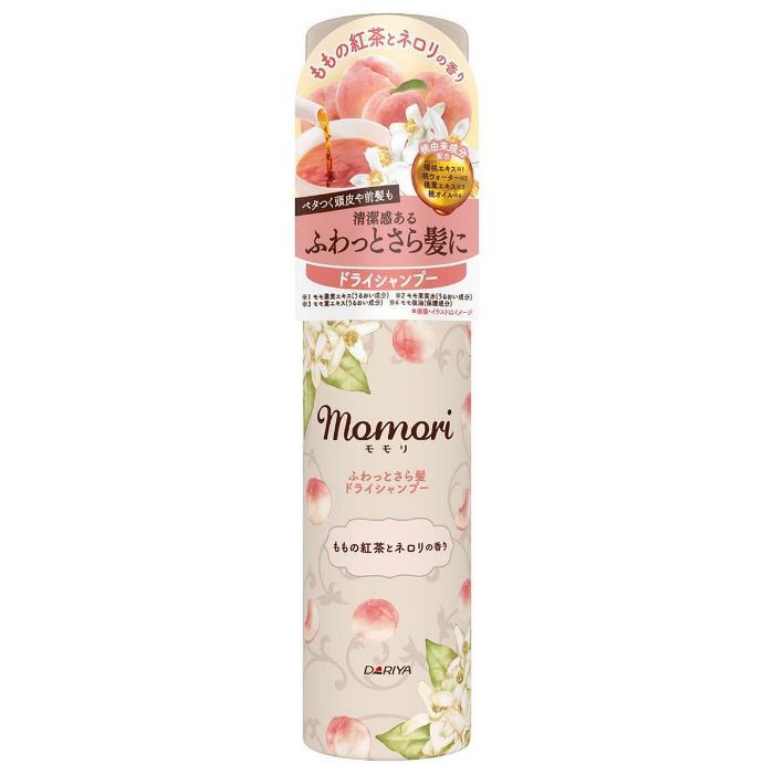 モモリさら髪ドライシャンプーもも紅茶 100g
