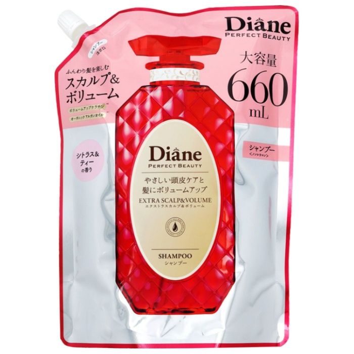 ダイアンパーフェクトビューティ　スカルプ&ボリューム シャンプー　つめかえ660ml