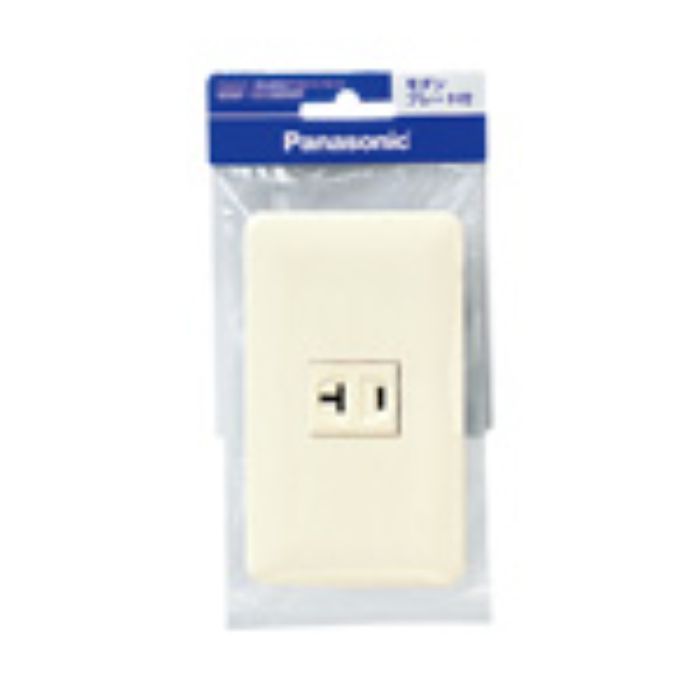 Panasonic(パナソニック) フルカラー15A・20A兼用埋込接地コンセント(125V)(モダンプレート付) WNP1821MWP