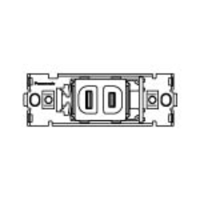 Panasonic(パナソニック) [器具用]フルカラー1P　コンセント×1(シロ) WCF2001W