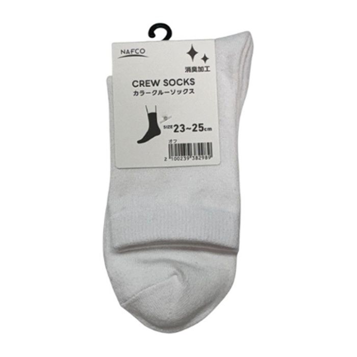 カラークルーソックス　23ー25 オフ