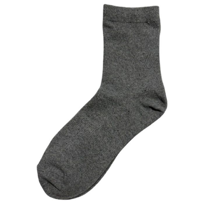 カラークルーソックス　23ー25 グレーの説明画像2