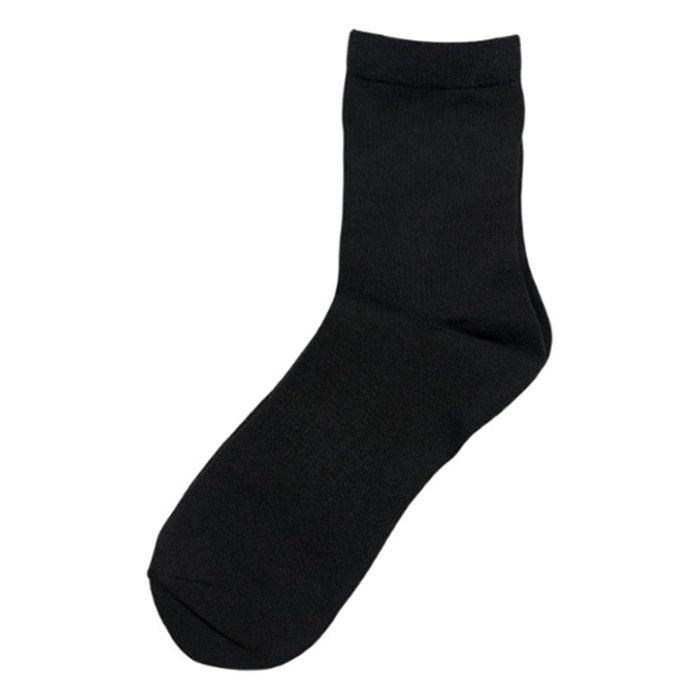 カラークルーソックス　23ー25 ブラックの説明画像2