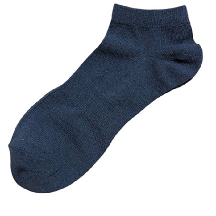 カラーショートソックス　25ー27 ブルーグレーの説明画像2