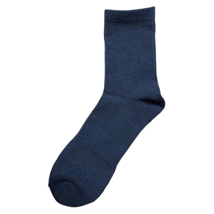 カラーハーフソックス　25ー27 ブルーグレーの説明画像2