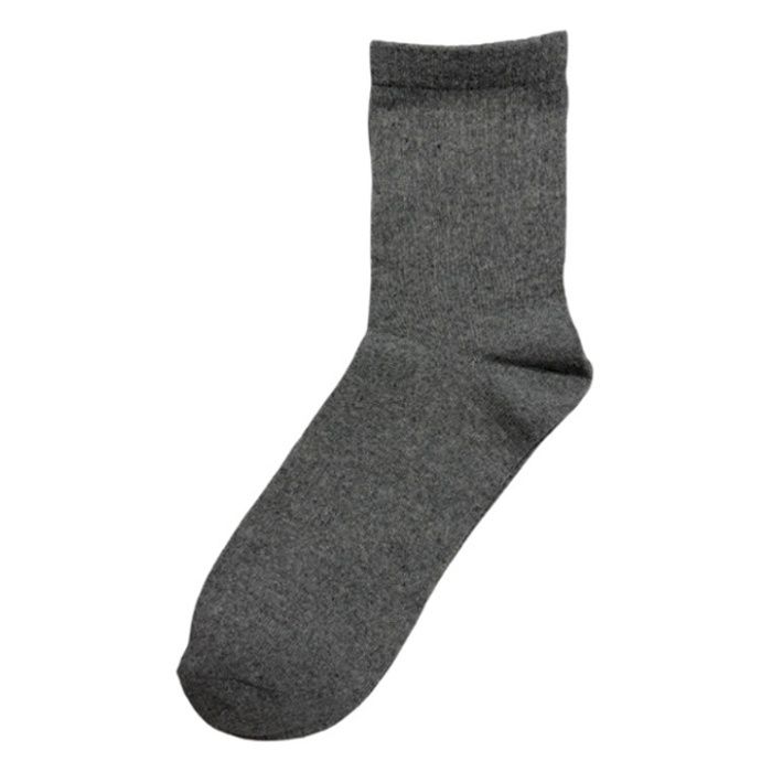 カラーハーフソックス　25ー27 グレーの説明画像2