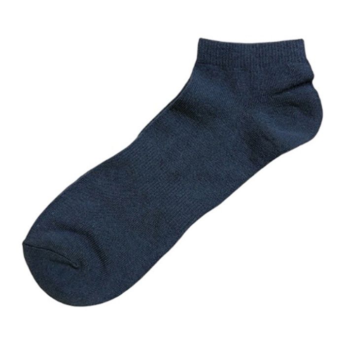 カラーショートソックス　27ー29 ブルーグレーの説明画像2