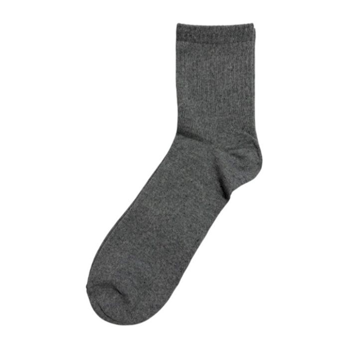 カラーハーフソックス　27ー29 グレーの説明画像2