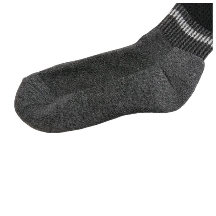 底パイルカラーハーフソックス　23ー25 グレーの説明画像3