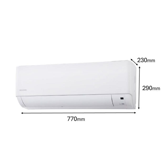【工事なし店舗受取】　アイリスオーヤマ ルームエアコン4.0kW(Wi-Fi) IHF-4007Wの説明画像2
