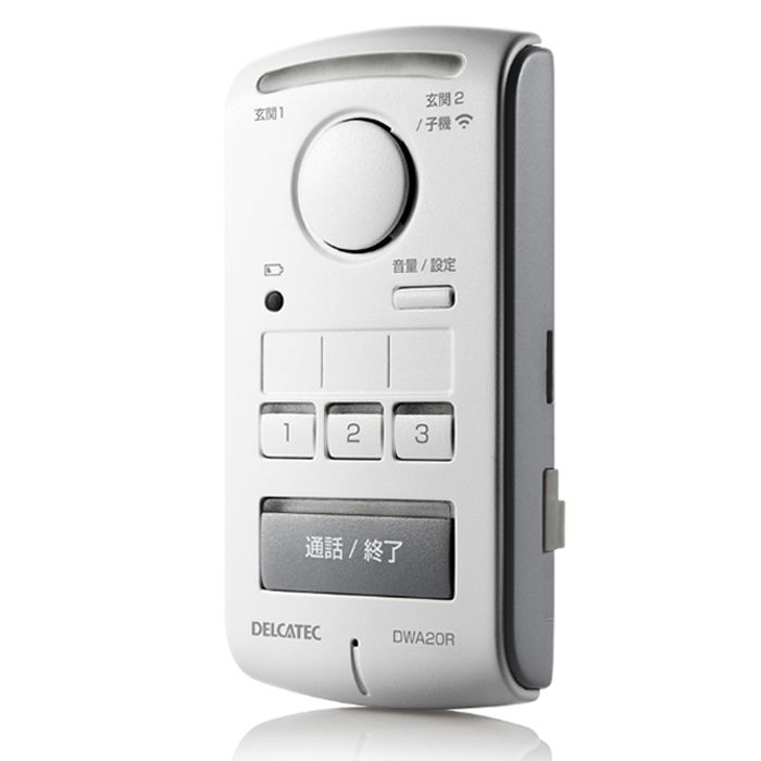 デルカテック インターホン増設用室内機(子) DWA20R