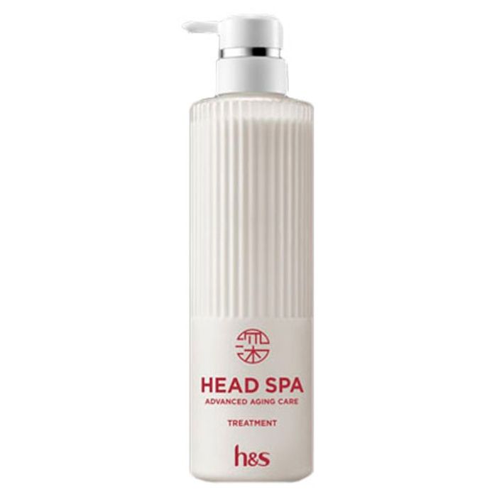 h&s 深ヘッドスパ アドバンスド エイジングケア トリートメント ポンプ 435g