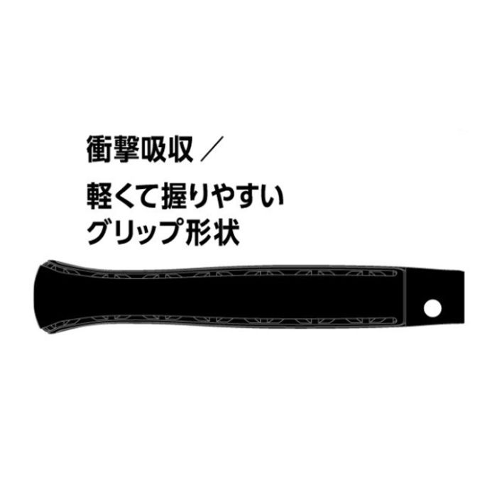 TAKAGI AIR CUSHION GRIP仮枠ハンマー 中　止付の説明画像2