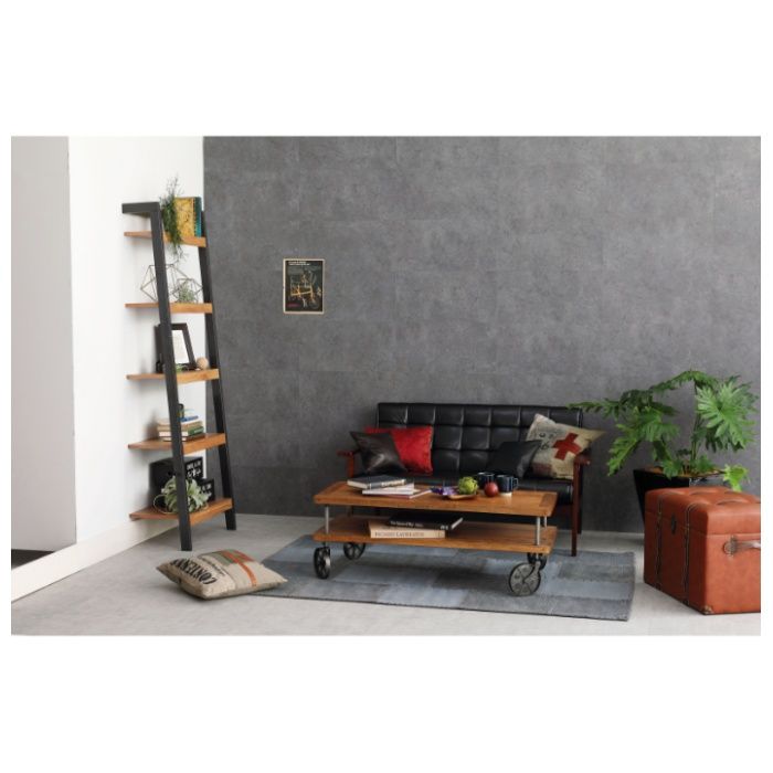 全備 粘着剤付き石目調タイル　エアストーン 300×600×1.5　クローム　18Pの説明画像2