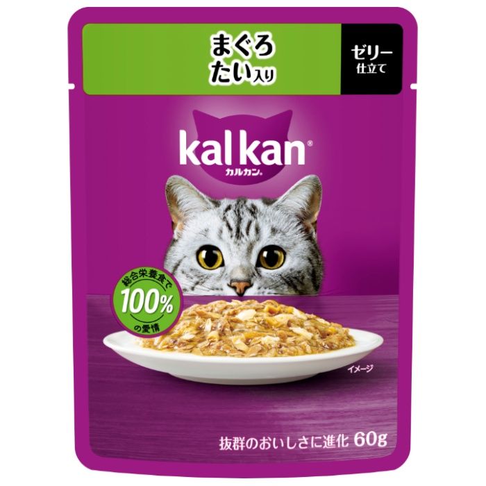 マース カルカンパウチ まぐろ たい入り 60g