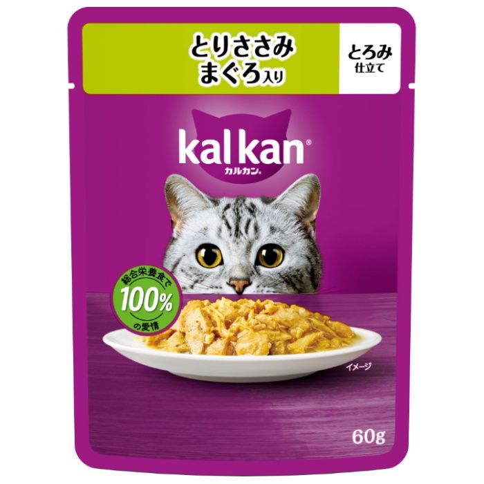 マース カルカンパウチ とりささみ まぐろ入り 60g