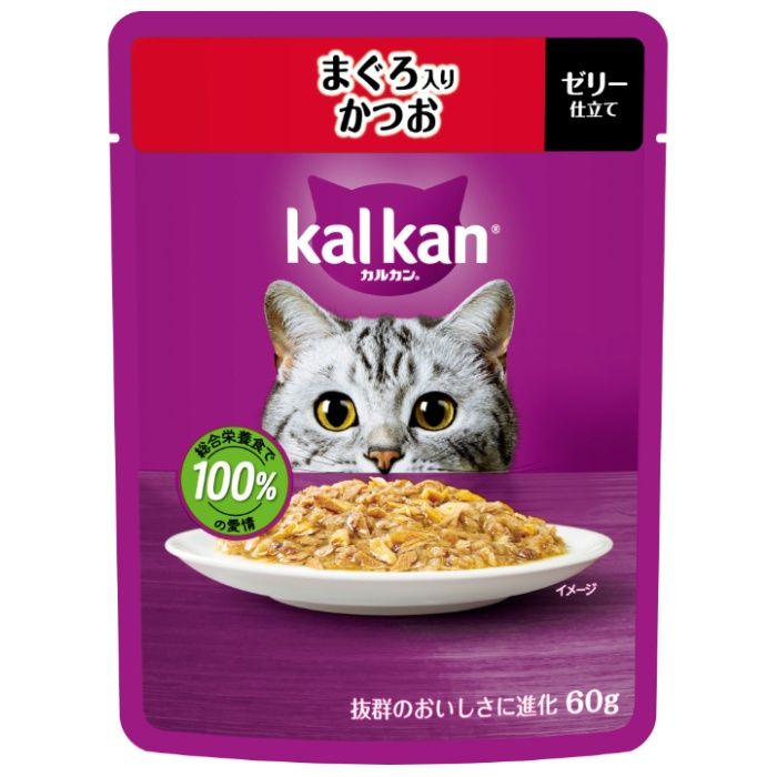 マース カルカンパウチ まぐろ入りかつお 60g