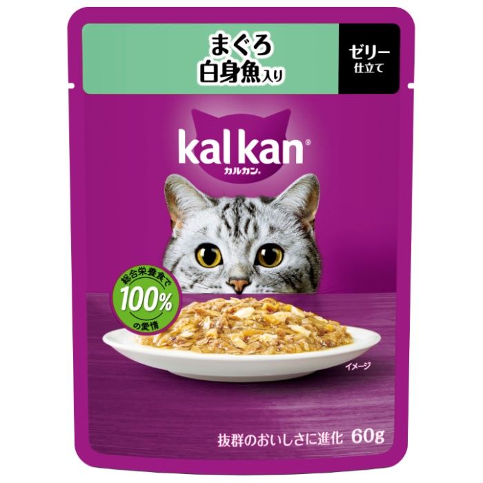 マース カルカンパウチ まぐろ 白身魚入り 60g 60g