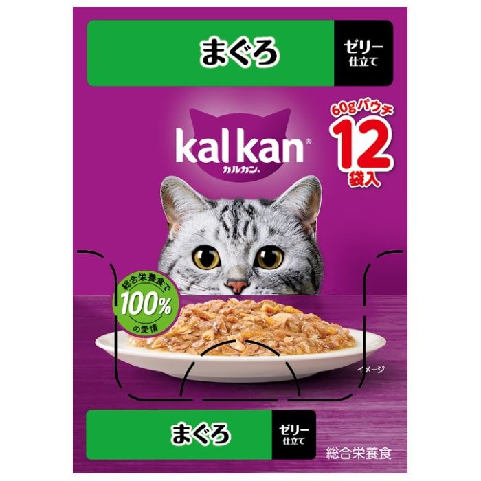 カルカンパウチ まぐろ 60g×12個