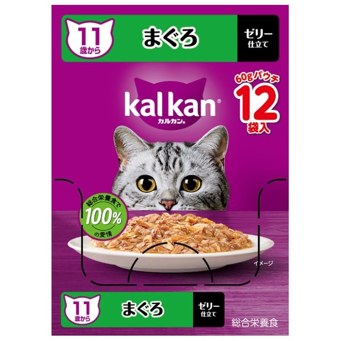 カルカンパウチ 11歳から まぐろ 60g×12個