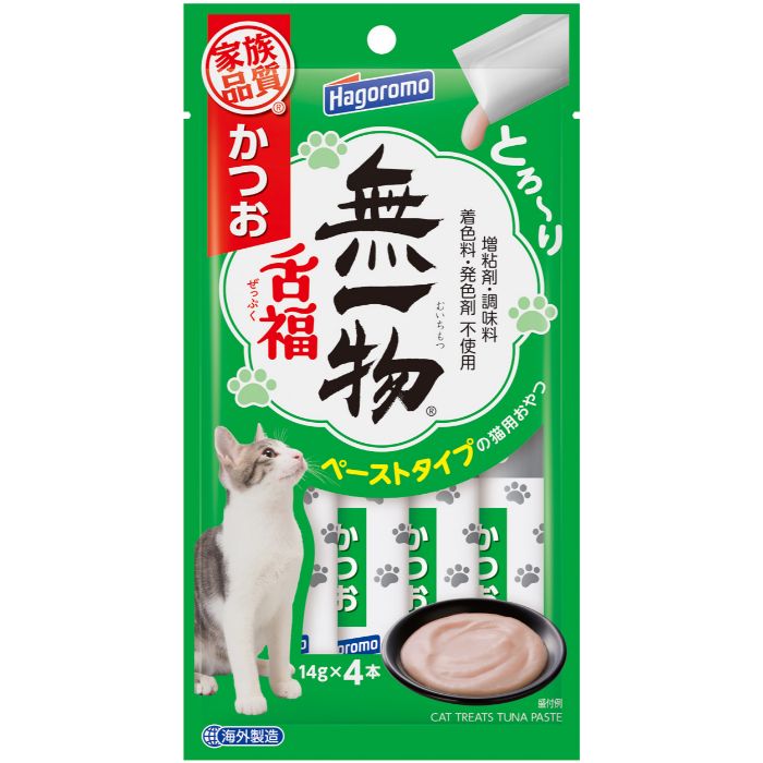 はごろも 無一物舌福 かつお 14g×4