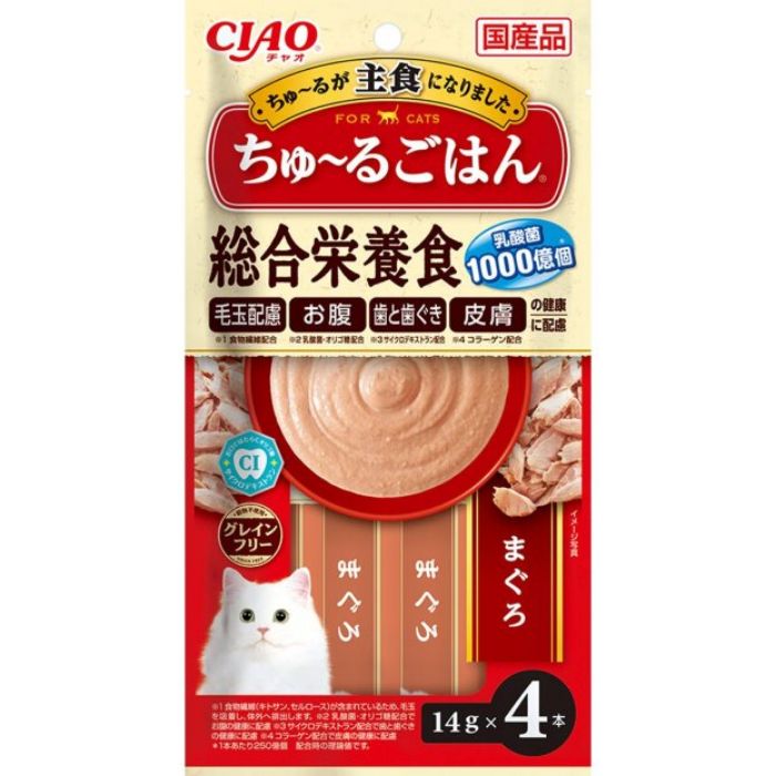イナバ CIAO ちゅーるごはん まぐろ 14g×4本