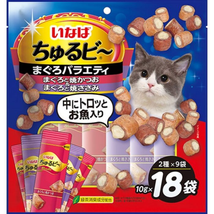 イナバ ちゅるビー  まぐろバラエティ 10g×18袋