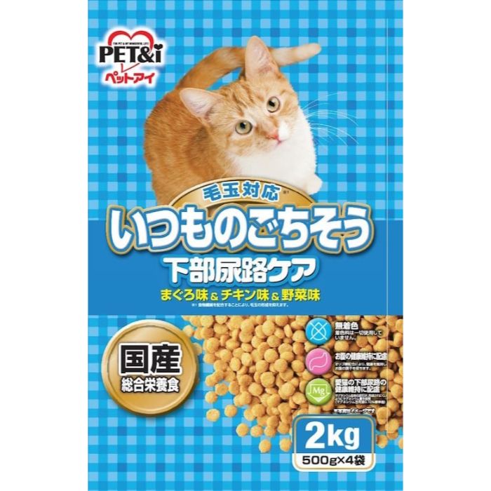 ペットアイ いつものごちそう下部尿路ケア 2kg(500g×4袋)