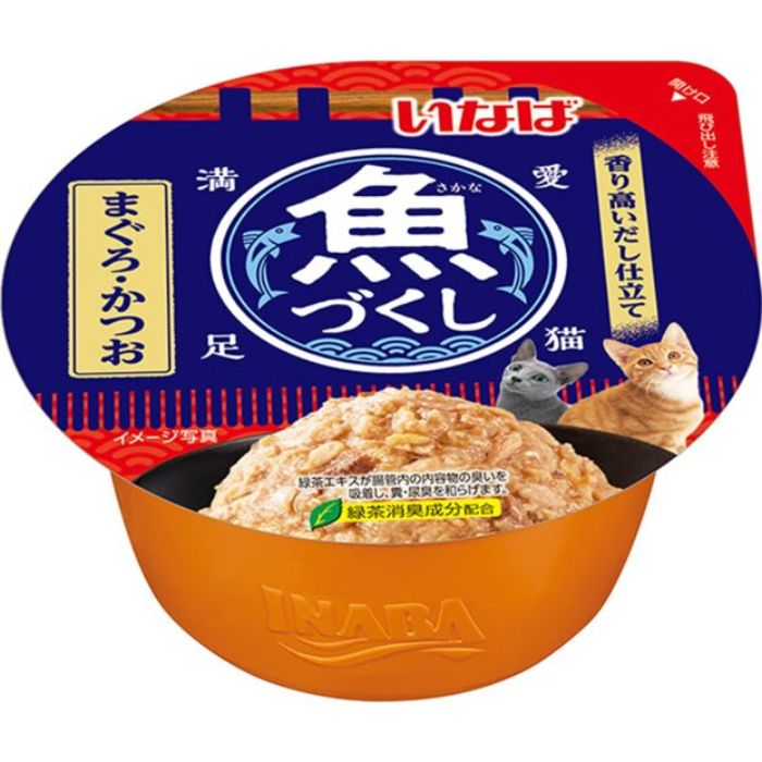 いなば 魚づくしカップ まぐろ・かつお 70g