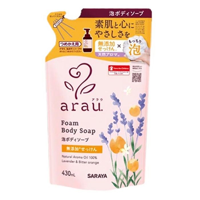 サラヤ アラウ.泡ボディソープ 詰替 430ml