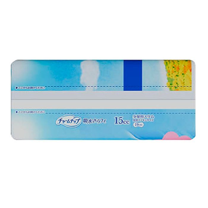 チャームナップ 吸水さらフィ 少量用スリム 15cc 19cm 66枚 昼用ナプキンサイズ パウダーの香りの説明画像2