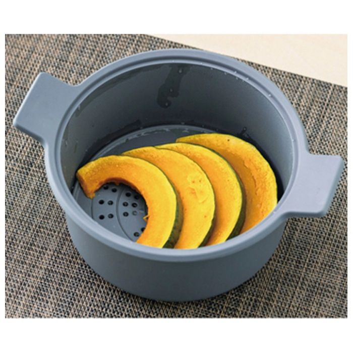 ナフコ レンジ調理3点セット シリコン樹脂製 レシピ付きの説明画像3