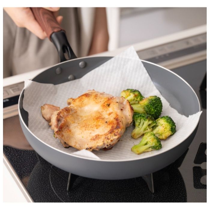 フライパンシート兼用 まな板シート 22.5×24cm 20枚の説明画像2