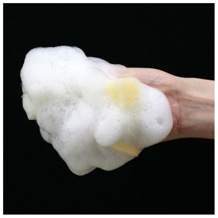 三ツ星スポンジ 食器洗い用 黄の説明画像2