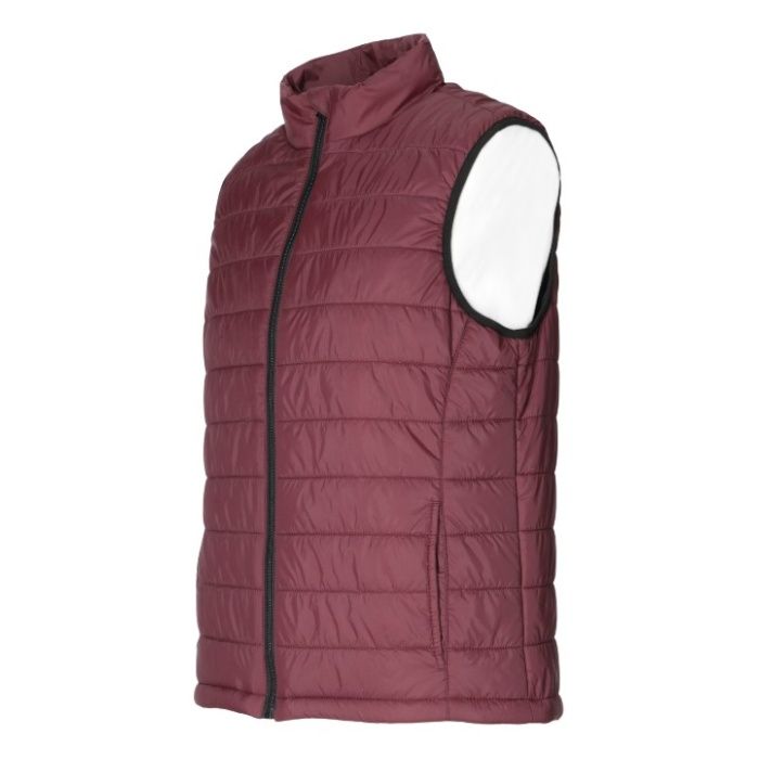 ヒートベスト 1420 ワイン Mの説明画像3