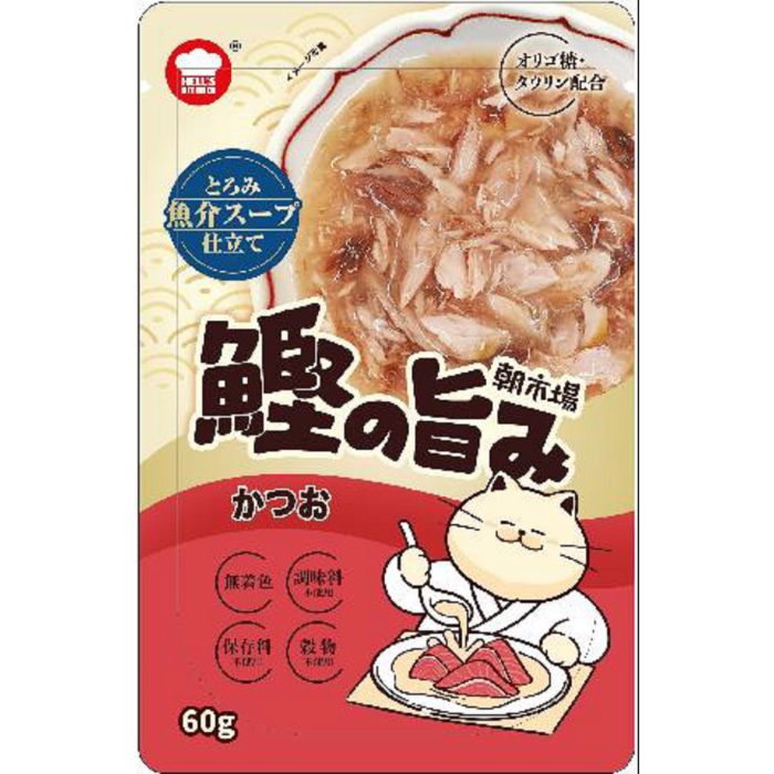 F&Bell 朝市場鰹の旨み魚介スープかつお 60g