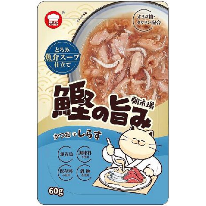 F&Bell 朝市場鰹の旨み魚介スープかつおとしらす 60g