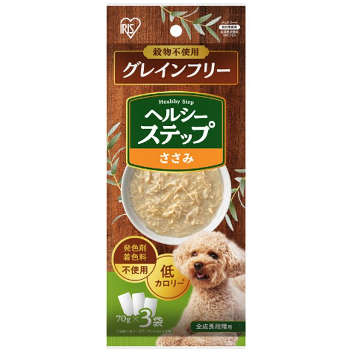 アイリスオーヤマ ヘルシーステップ　ささみ　70g×3P HRC703