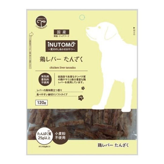 友人 鶏レバーたんざく 120g