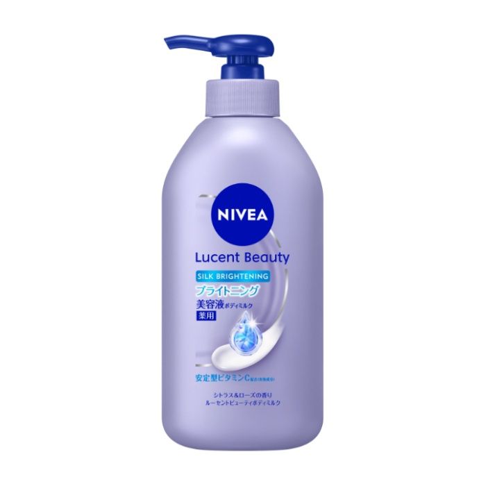 花王 ニベア ルーセントビューティ シルクブライトニング ブライトニング美容液ボディミルク 330ml